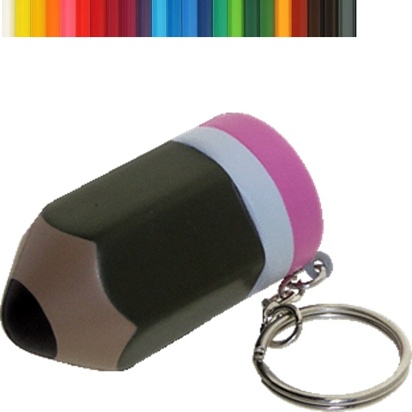 Pencil Stress Reliever Keychain