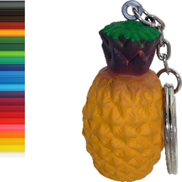 Pineapple Stress Reliever Keychain