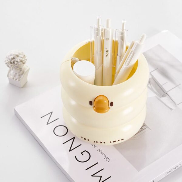 Sweet Round Multifunctional Pen Container