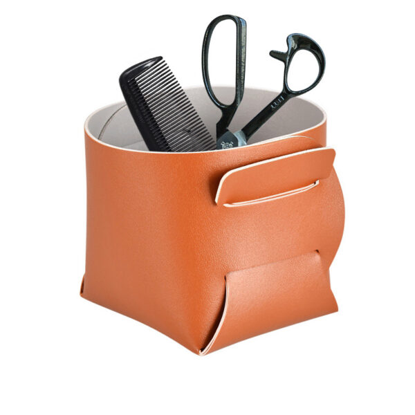 PU Leather Pen Container