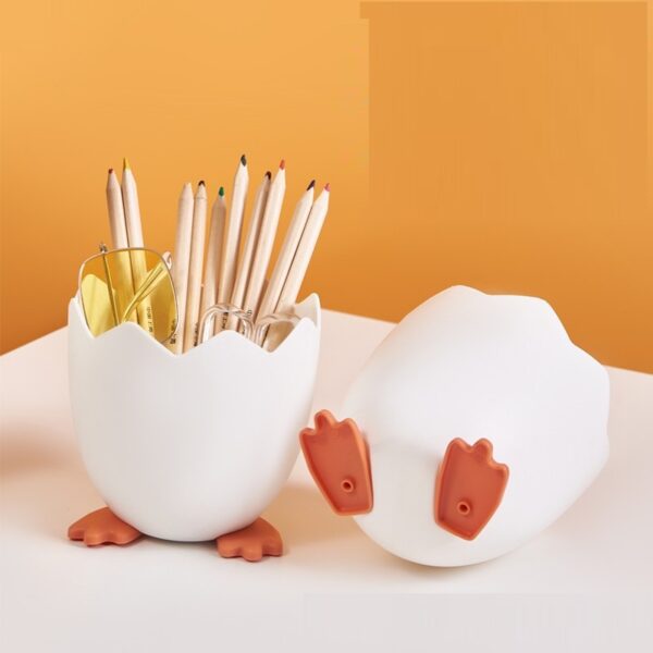 Funny Eggshell Pen Container