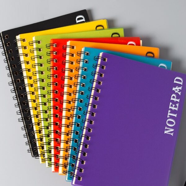 Eco-friendly Fibre Paper PP Coil Notebook