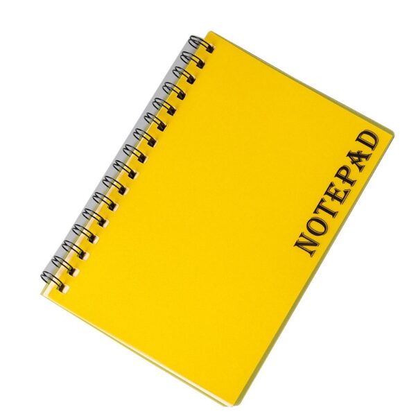 Eco-friendly Fibre Paper PP Coil Notebook