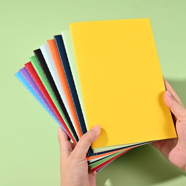 A5 Candy Color Simple Notebook