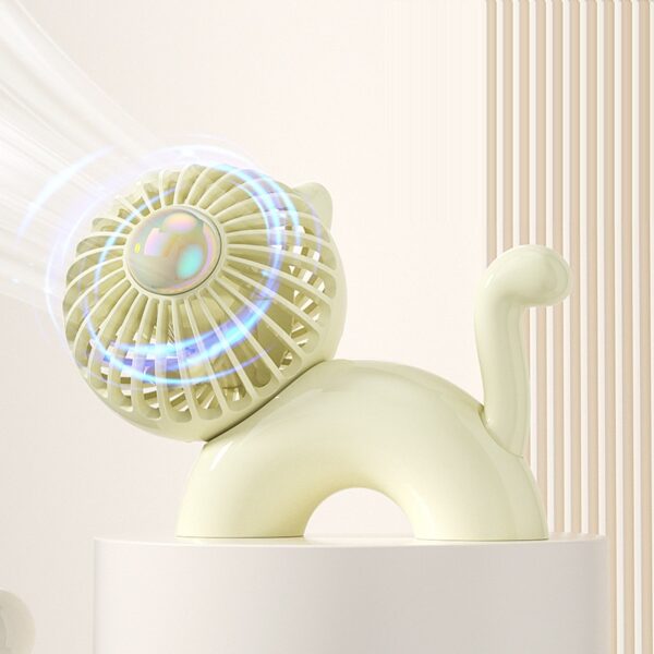 Bubble Cat Desktop Fan