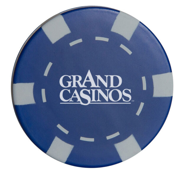 New PU Foam Casino Chip Shaped Stress Reliever