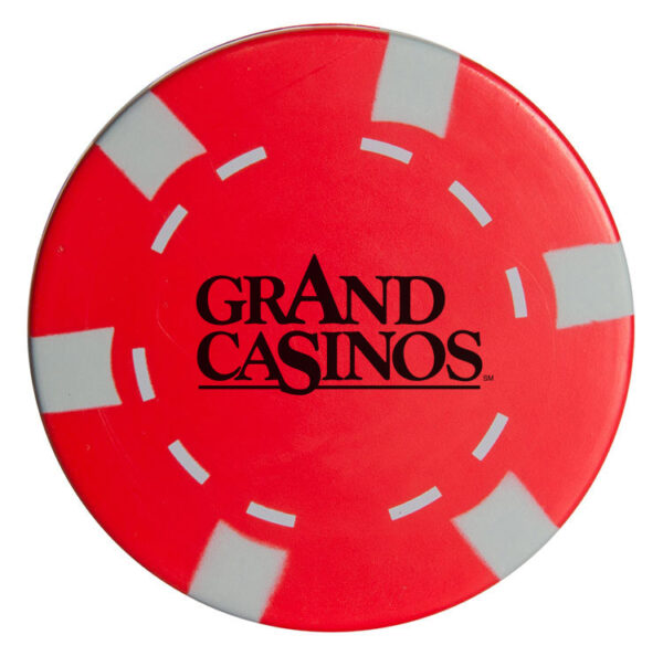 New PU Foam Casino Chip Shaped Stress Reliever