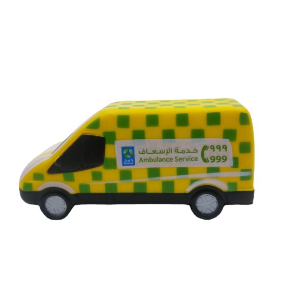 PU Foam Ambulance Shaped Stress Reliever