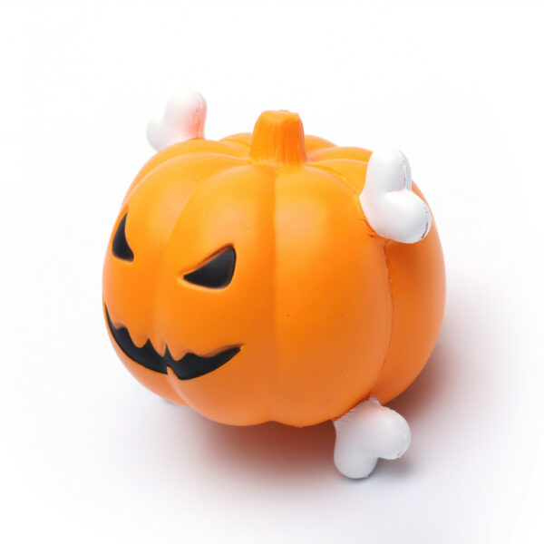 PU Foam Odd Pumpkin Shaped Stress Reliever