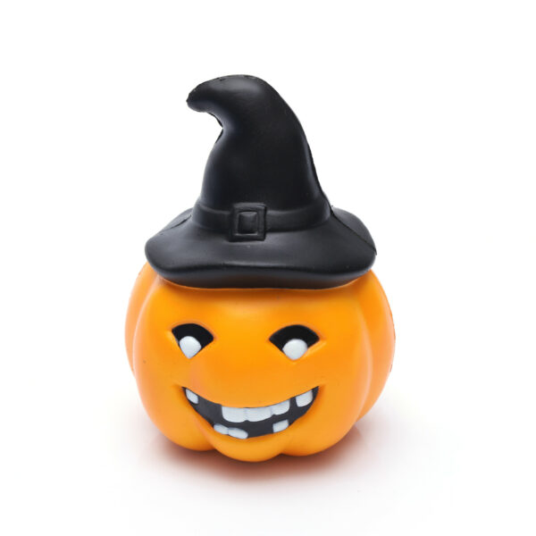 PU Foam Halloween Pumpkin Shaped Stress Reliever