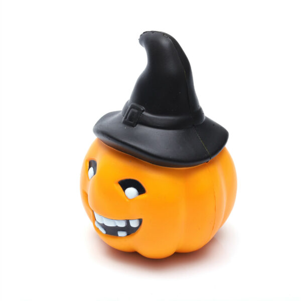 PU Foam Halloween Pumpkin Shaped Stress Reliever