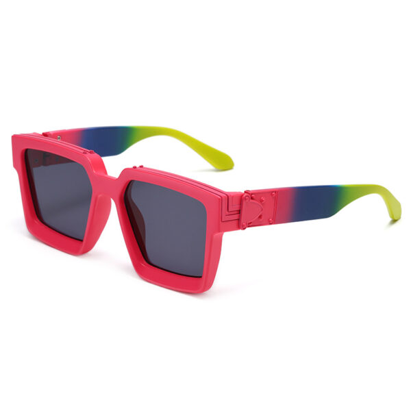 Rainbow Square Sunglasses For Men & Women