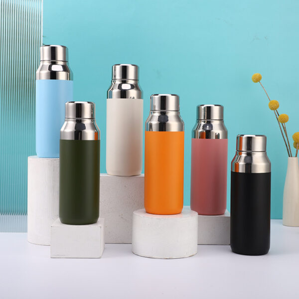 Portable 14oz Stainless Steel Insulated Bottle