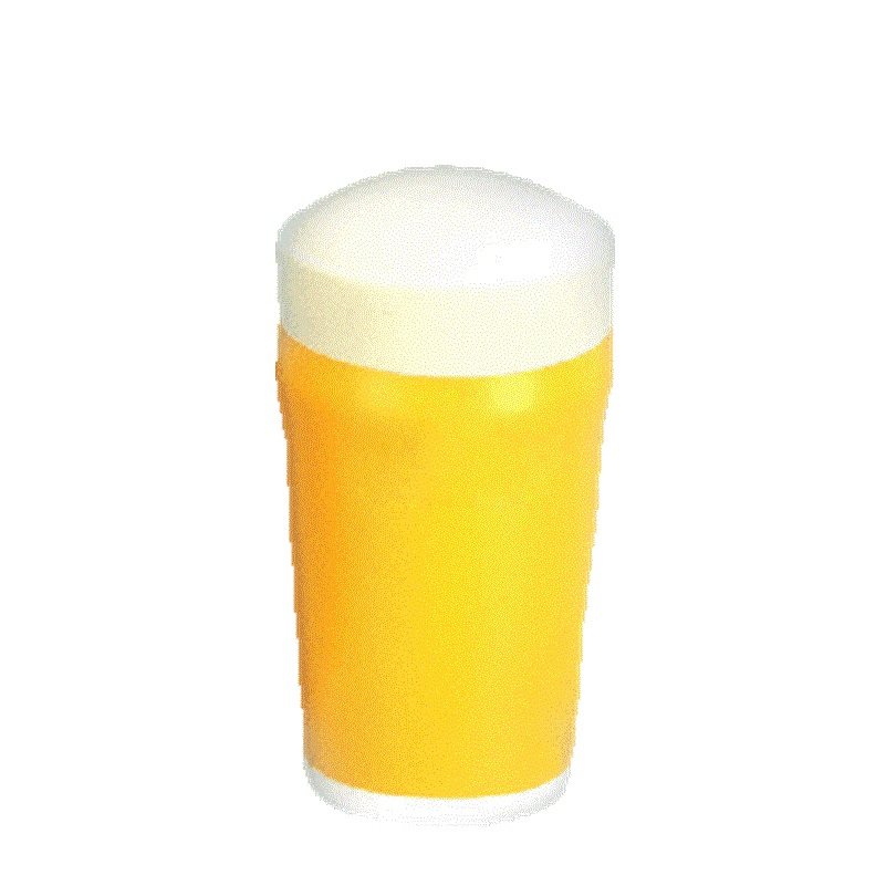 New PU Foam Beer Cup Shaped Stress Reliever