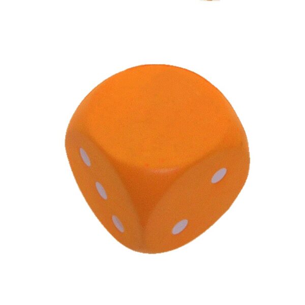 New PU Foam Dice Shaped Stress Reliever