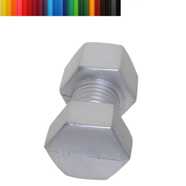 PU Foam Nut & Bolt Shaped Stress Reliever with Your Logo