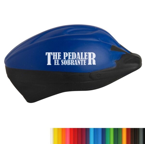 PU Foam Bicycle Helmet Shaped Stress Reliever