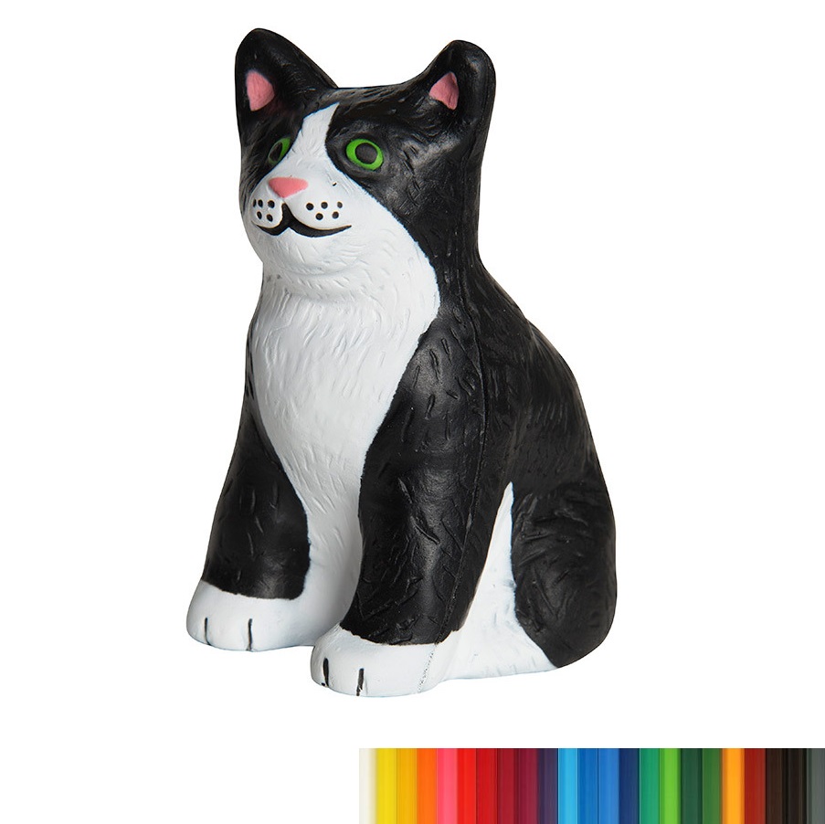 New PU Foam Cat Shaped Stress Reliever