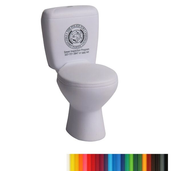 PU Foam Toilet Shaped Stress Reliever