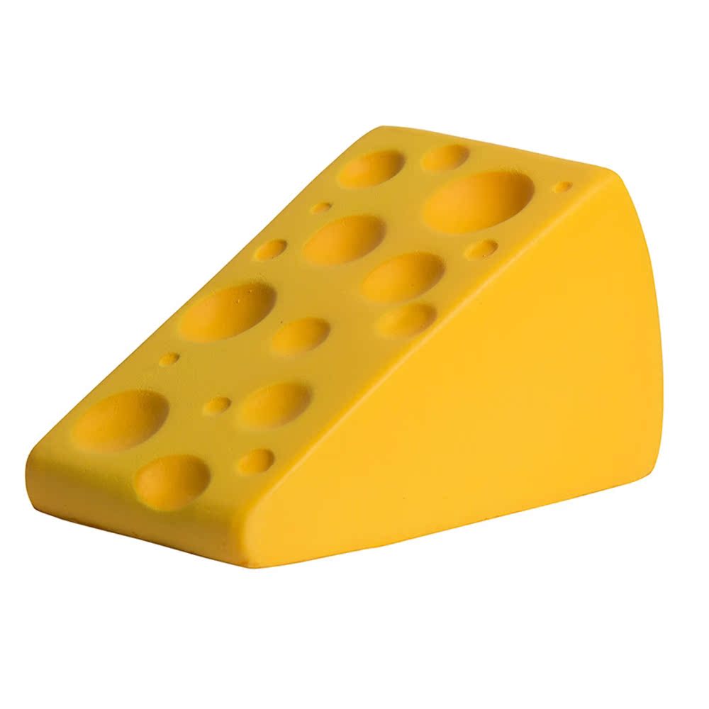 New PU Foam Cheese Shaped Stress Reliever