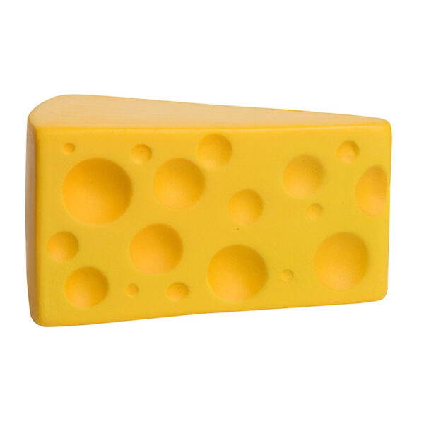 New PU Foam Cheese Shaped Stress Reliever