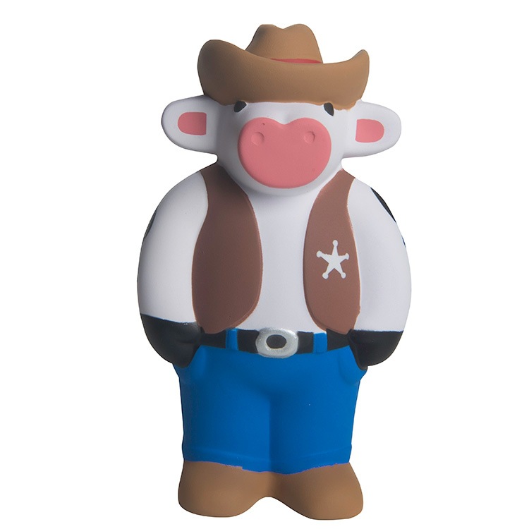 New PU Foam Cowboy Shaped Stress Reliever