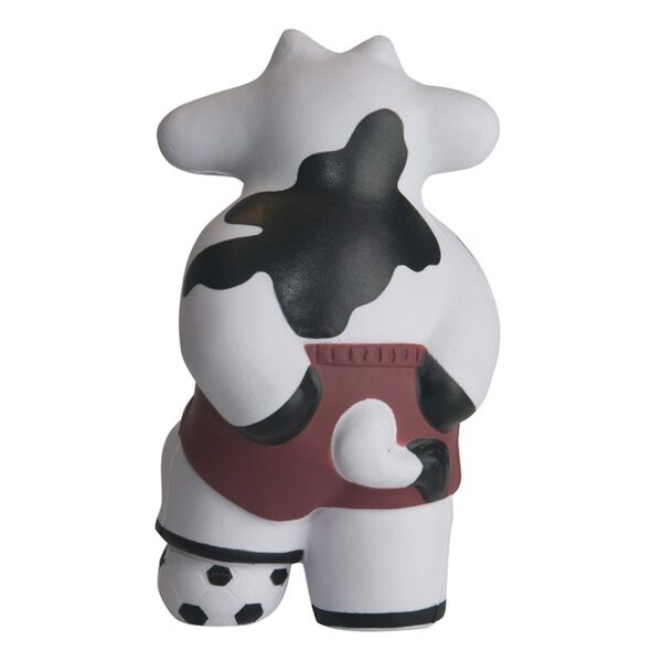 New PU Foam Soccer Cow Shaped Stress Reliever