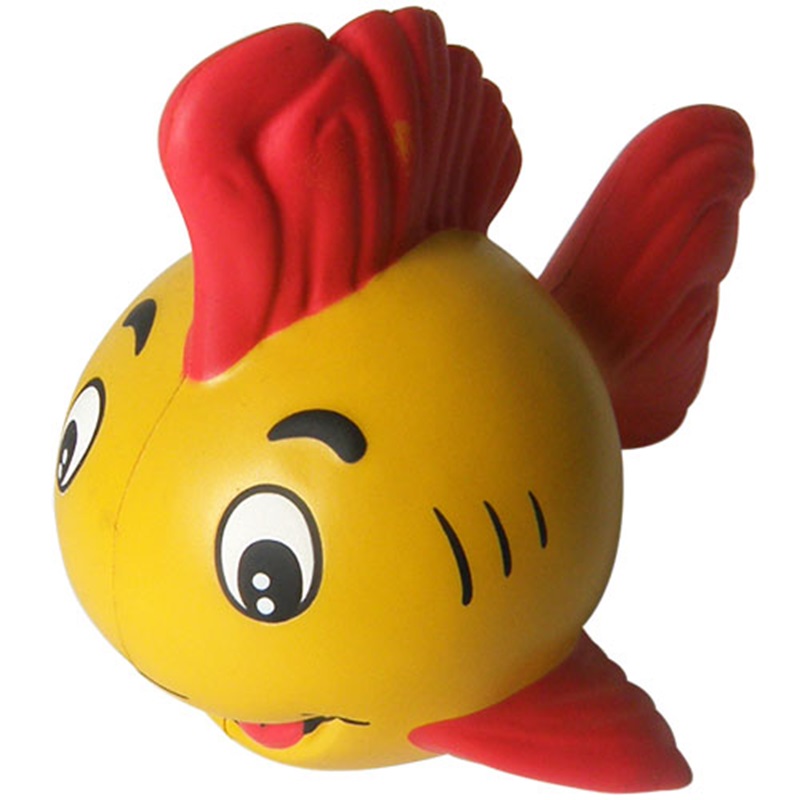 PU Cartoon Fish Shape Stress Reliever