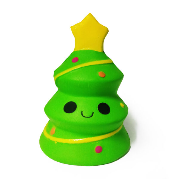 PU Slow-Rebound Cute Christmas Tree Stress Relief Toy