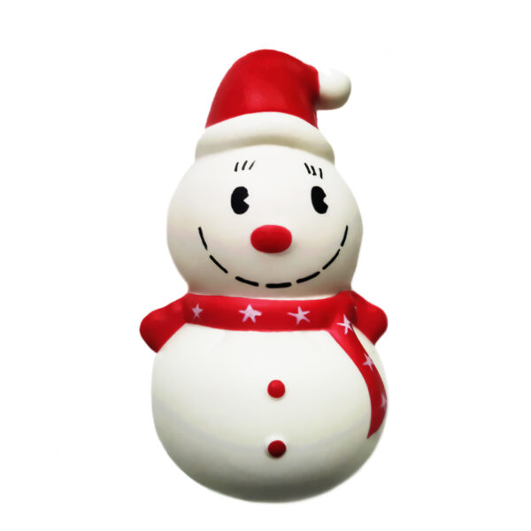 PU Slow-Rebound Smiling Snowman Stress Relief Toy