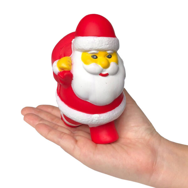 PU Gift Carrying Santa Claus Stress Relief Toy