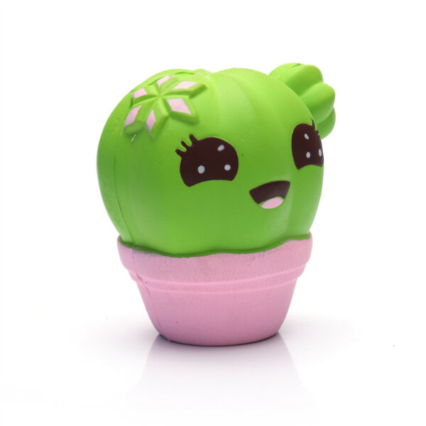 PU Slow-Rebound Happy Cactus Stress Relief Toy