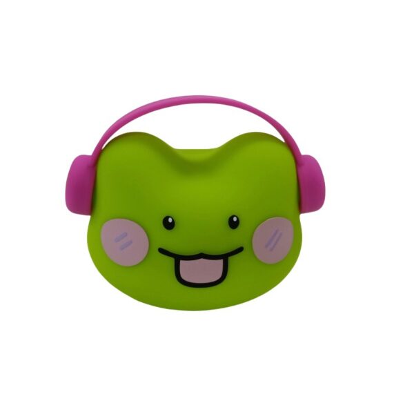 Frog Night Light with Headphones