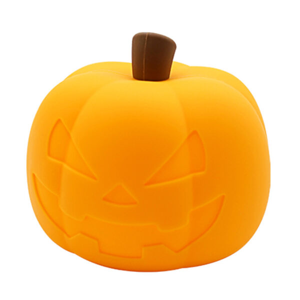 Halloween Pumpkin Silicone Tap Light