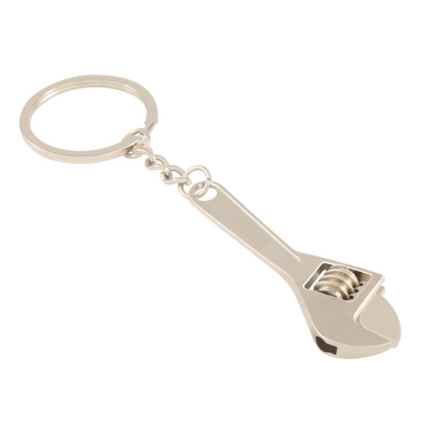 Zinc Alloy Mini Wrench Keychain Charm