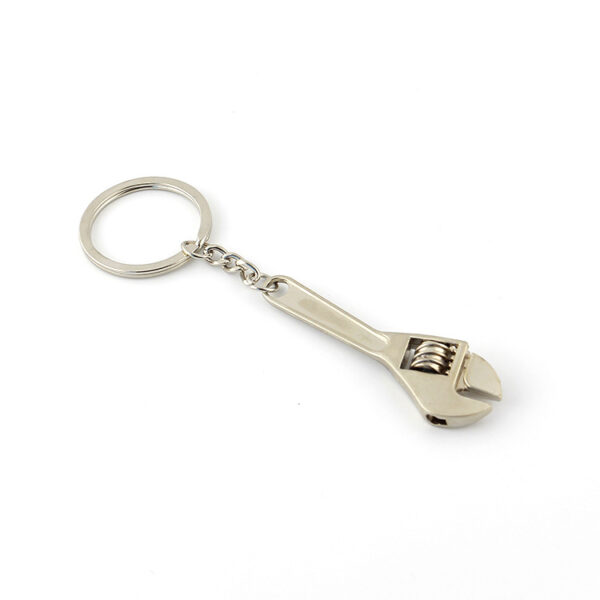 Zinc Alloy Mini Wrench Keychain Charm