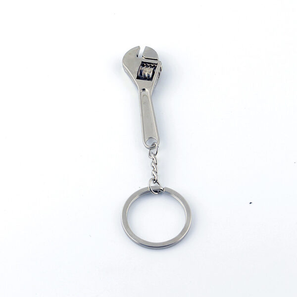 Zinc Alloy Mini Wrench Keychain Charm