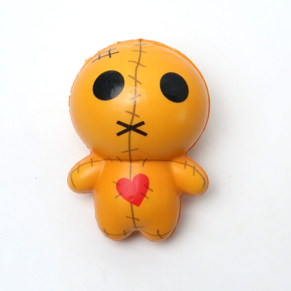 PU Halloween Voodoo Doll Stress Relief Toy