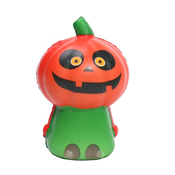 PU Halloween Evil Pumpkin Stress Toy