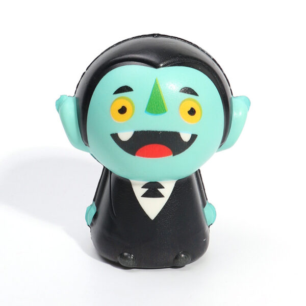 PU Halloween Laughing Zombie Stress Relief Toy