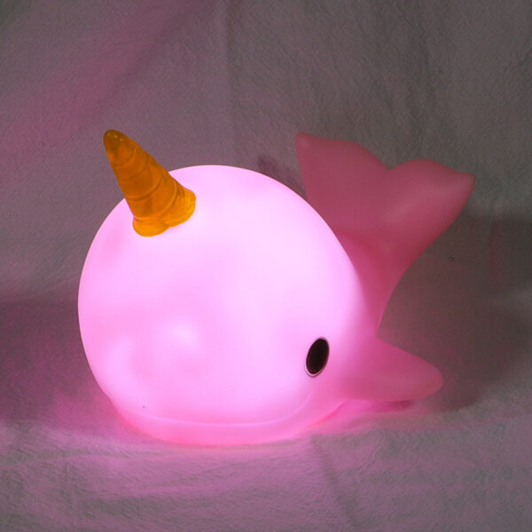 PVC Unicorn Fish Night Light