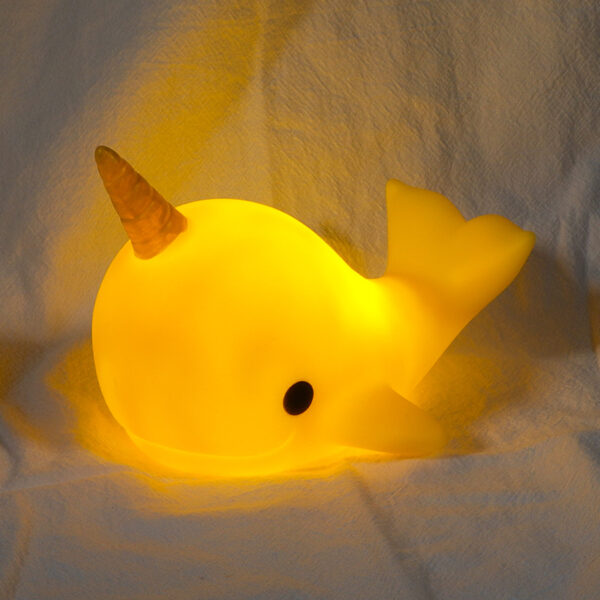 PVC Unicorn Fish Night Light