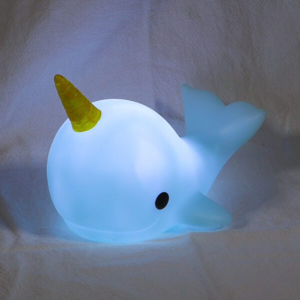 PVC Unicorn Fish Night Light