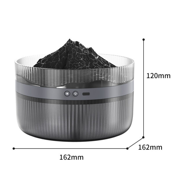 Volcano-Shaped Aromatherapy LED Humidifier