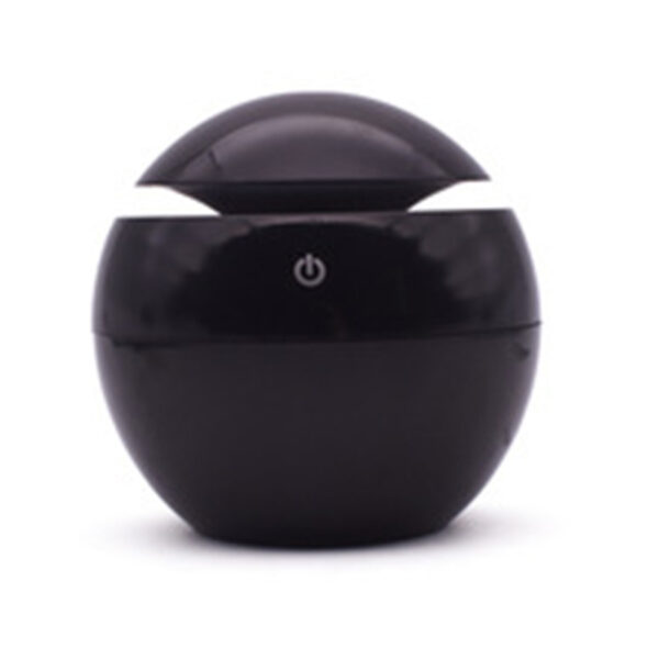 PVC Wood Grain Silent Aromatherapy Spherical Humidifier