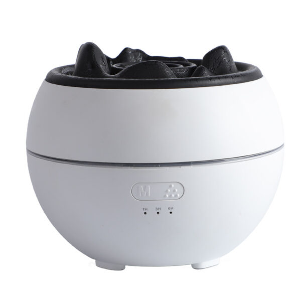 Spherical Fireplace Flame Aroma Diffuser Humidifier