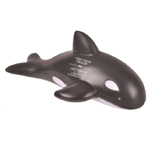 PU Killer Whale Stress Toy