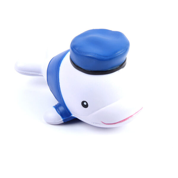 PU Wearing Hat Whale Stress Relief Toy