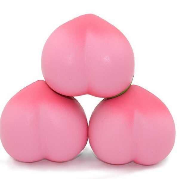 PU Soft Peach Stress Relief Toy