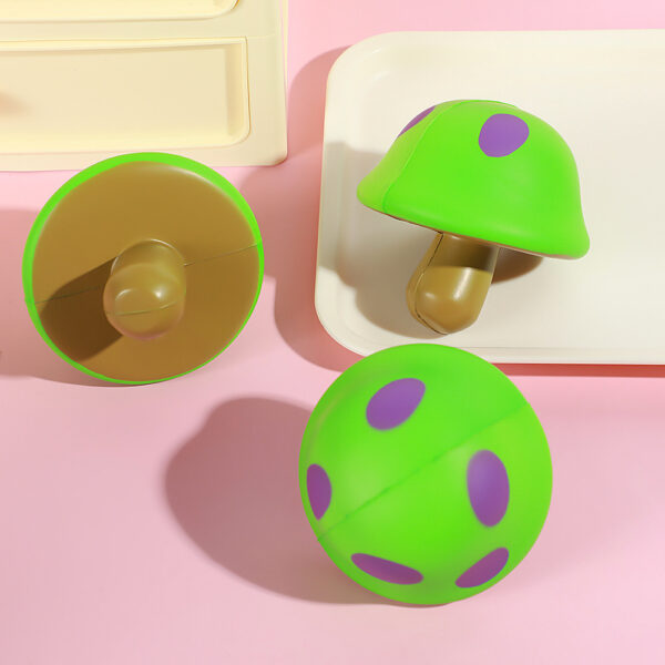 PU Slow-Rebound Mushroom Stress Relief Toy